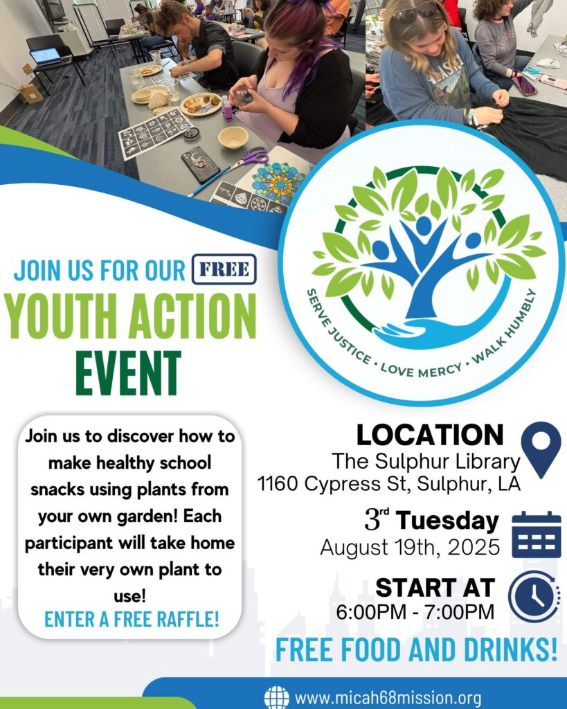 Youth action events micah 6 8 mission