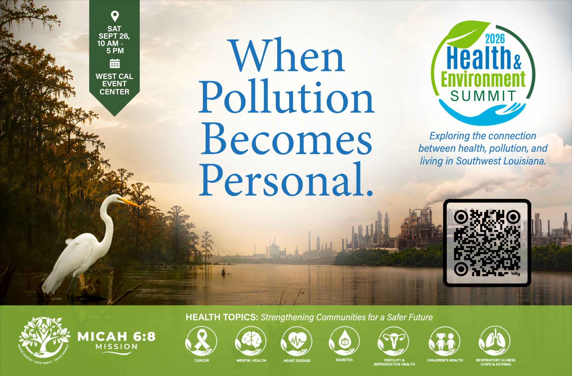When Pollution Becomes Personal: Health & Environment Summit Brings Experts and Community Together