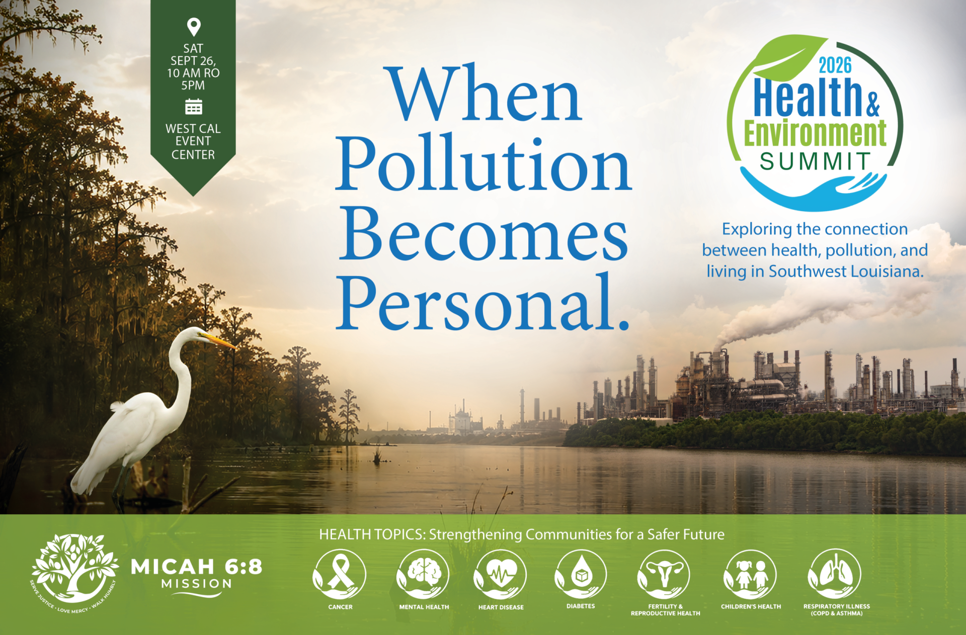 When Pollution Becomes Personal: Health & Environment Summit Brings Experts and Community Together